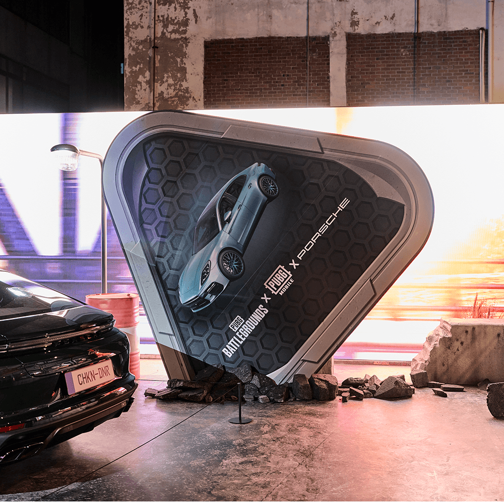 PUBG X Porsche 팝업 project detail 8