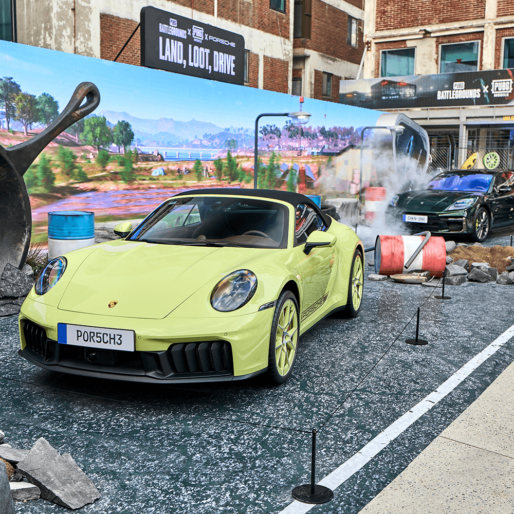 PUBG X Porsche 팝업 project detail 15