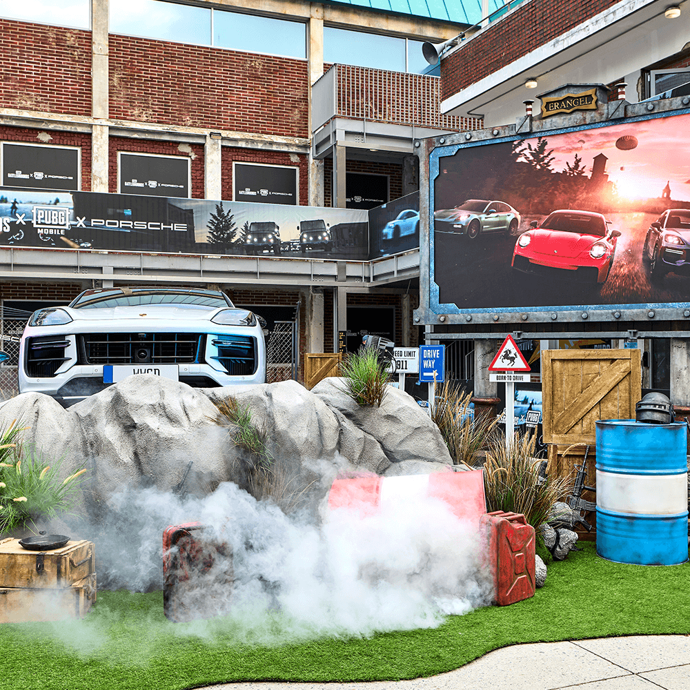 PUBG X Porsche 팝업 project detail 16